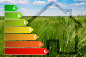 concept of energy efficiency depicting hvac system