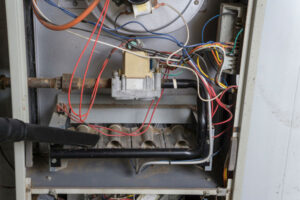 image of an overheating furnace