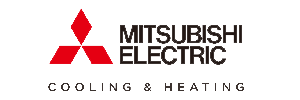 mitsubishi electric cooling heating logo