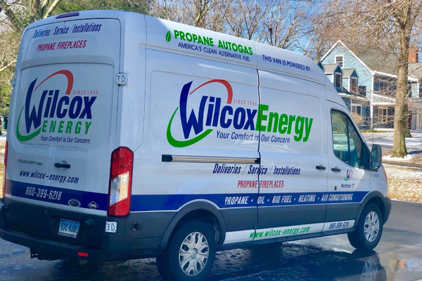 Wilcox Energy service van used for professional HVAC services