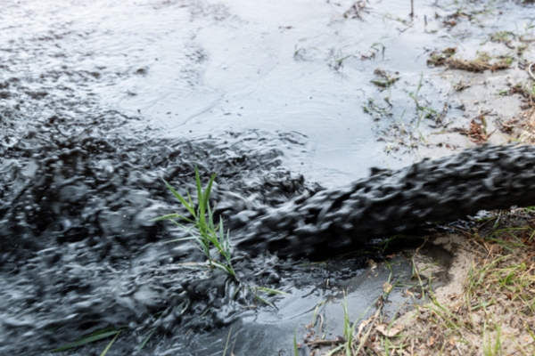 sludge waste depicting heating oil tank sludge