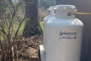 Wilcox Energy propane tanks