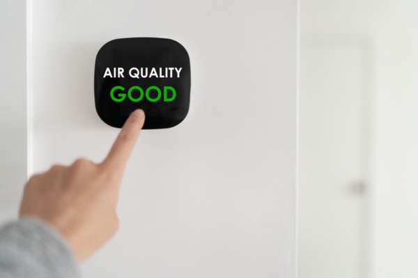 indoor air quality index smart gauge